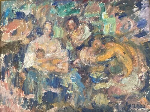 Naissance de Bacchus von Pierre Gogois, Malerei kaufen auf Singulart