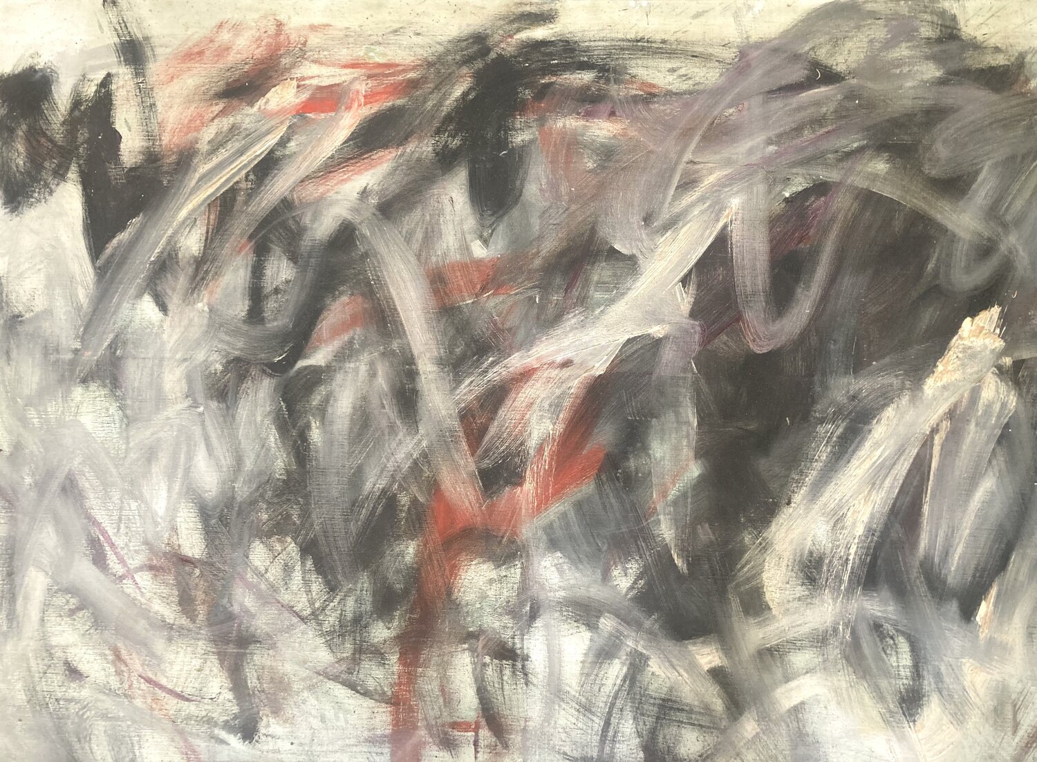 Composition abstraite 1960 Pierre Gogois