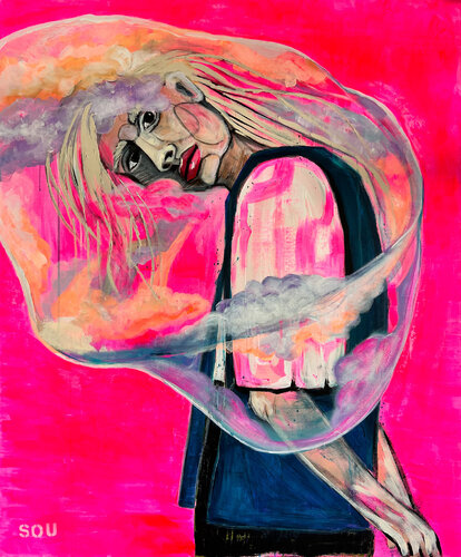 Bubble von Katharina Goniwiecha, Malerei kaufen auf Singulart