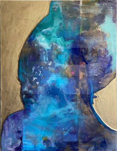 Noire VII by Patricia Caldevilla, Painting for Sale on Singulart