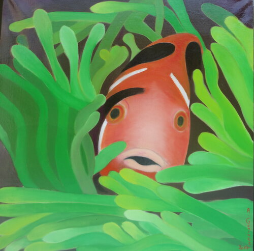 Wainilu van Anne Goninet, Schilderij te koop op Singulart