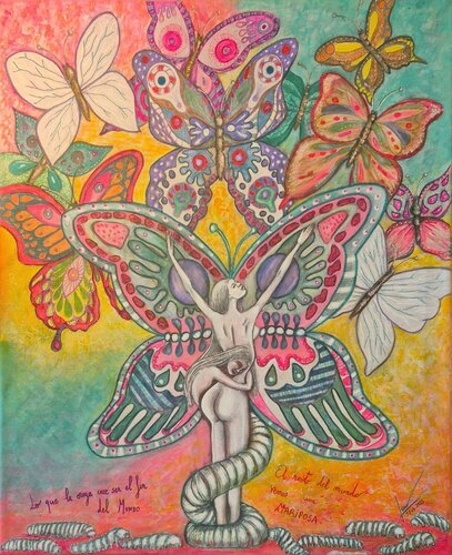 "Metamorfosis del Alma" van Monica Janer, Schilderij te koop op Singulart