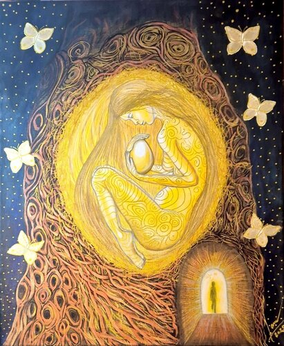 "La Cueva del Alma" di Monica Janer, Pittura in vendita su Singulart