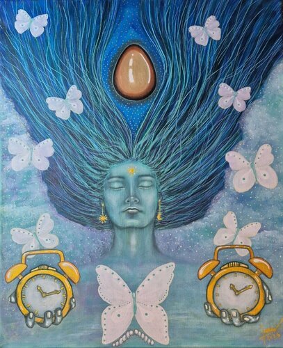 "El Susurro del tiempo" von Monica Janer, Malerei kaufen auf Singulart