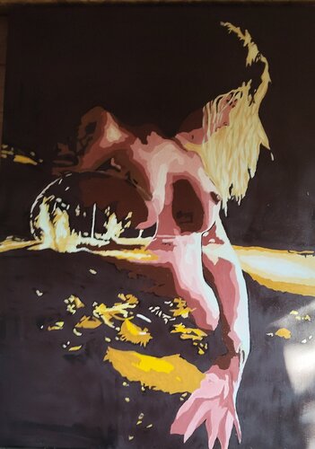 Nu flou van ROGER TANZI, Schilderij te koop op Singulart