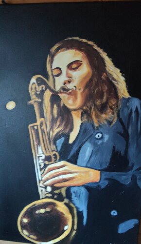 SAX DE LUMIERE di ROGER TANZI, Pittura in vendita su Singulart