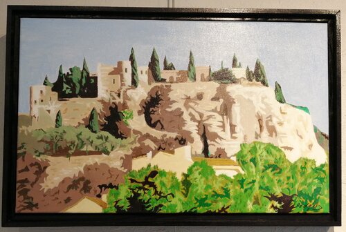 Cassis le chateau de ROGER TANZI, Pintura a la venta en Singulart