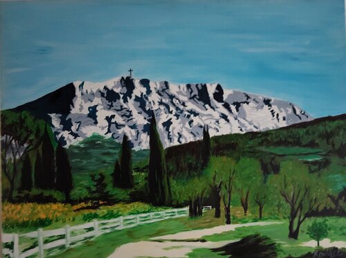 Sainte Victoire by ROGER TANZI, Painting for Sale on Singulart