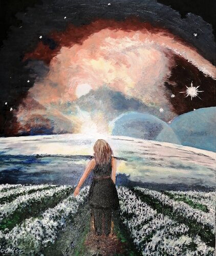 Horizon de lumière van ROGER TANZI, Schilderij te koop op Singulart