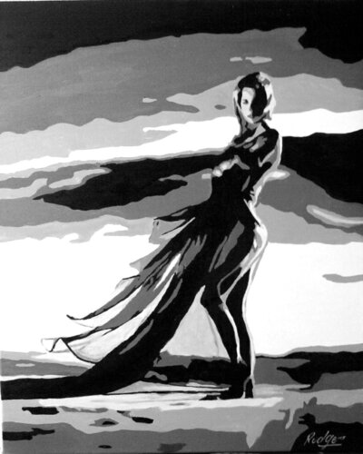 Voile au vent von ROGER TANZI, Malerei kaufen auf Singulart