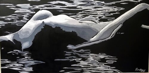 Nu sensuel di ROGER TANZI, Pittura in vendita su Singulart