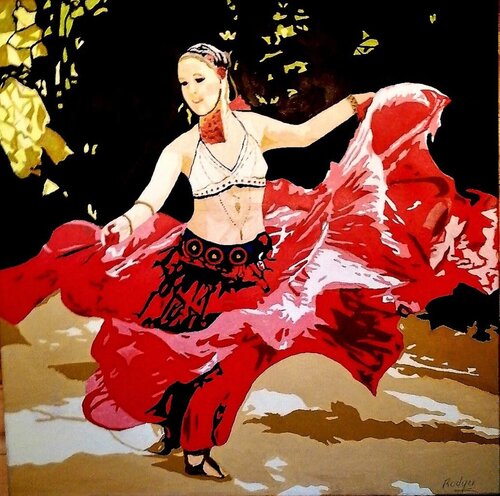 Céline by ROGER TANZI, Painting for Sale on Singulart