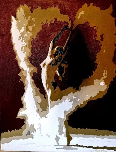 Coeur de Poussière di ROGER TANZI, Pittura in vendita su Singulart