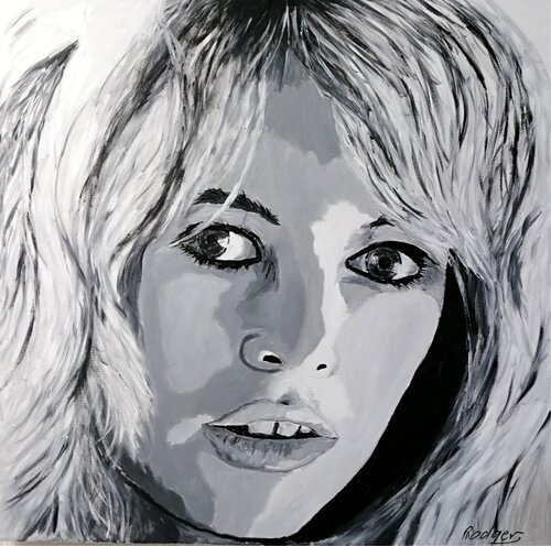 Brigitte di ROGER TANZI, Pittura in vendita su Singulart