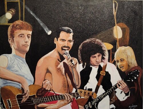 QUEEN von ROGER TANZI, Malerei kaufen auf Singulart