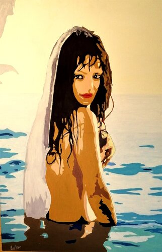 Sortie de l'onde by ROGER TANZI, Painting for Sale on Singulart