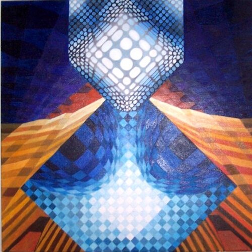 Horizon interplanetaire von ROGER TANZI, Malerei kaufen auf Singulart