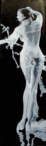 Danseuse aquatique di ROGER TANZI, Pittura in vendita su Singulart