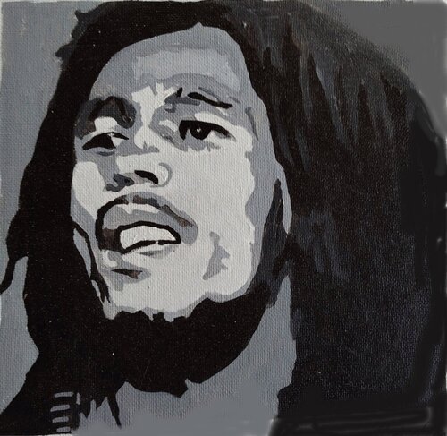 BOB 2 von ROGER TANZI, Malerei kaufen auf Singulart