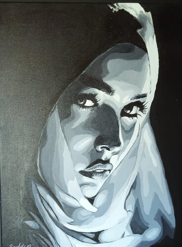 La Dame Blanche by ROGER TANZI, Painting for Sale on Singulart