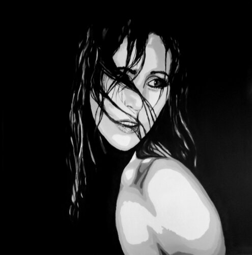 L'INCONNUE di ROGER TANZI, Pittura in vendita su Singulart