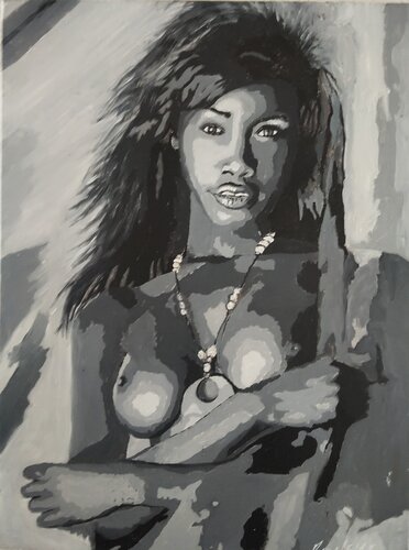 Audrey by ROGER TANZI, Painting for Sale on Singulart