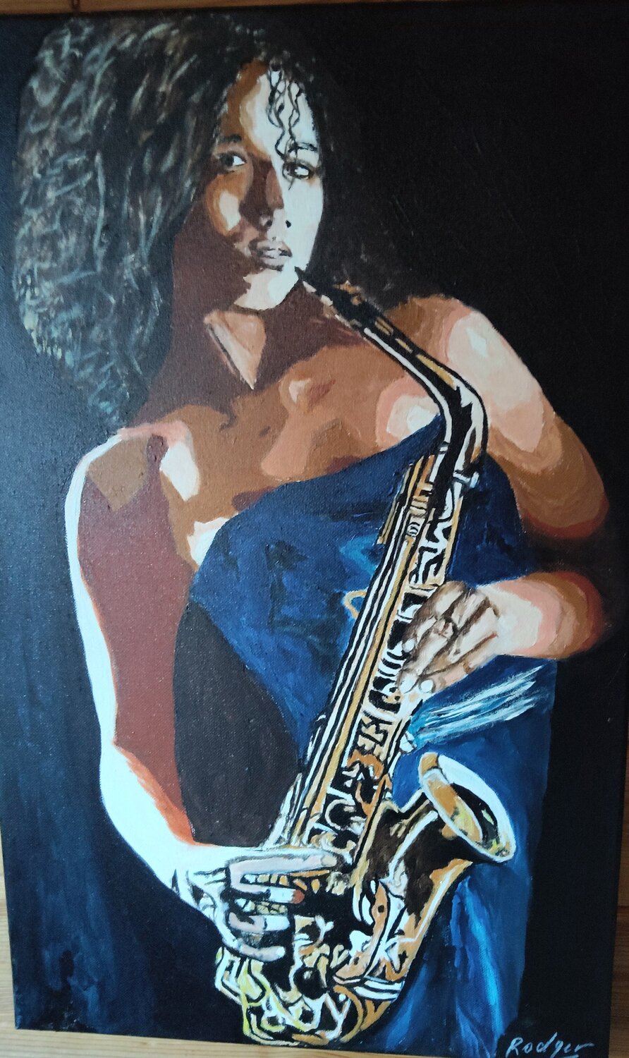 Princesse au saxo ROGER TANZI