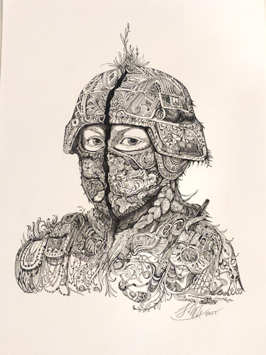 Unyielding by Maksym Stasiuk, Work on Paper for Sale on Singulart