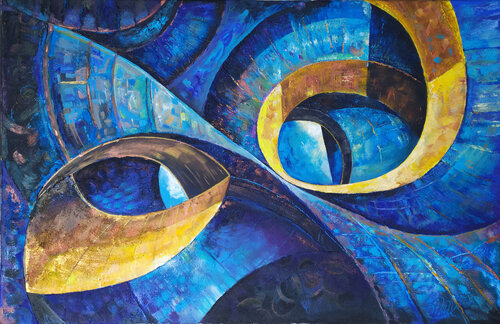 Vision's Maze by Maksym Stasiuk, Painting for Sale on Singulart