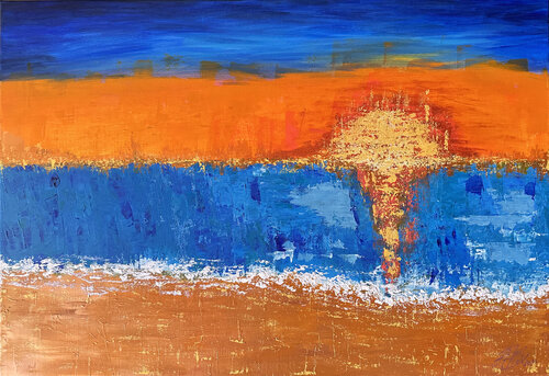 See Beyond the Sea by Maksym Stasiuk, Painting for Sale on Singulart