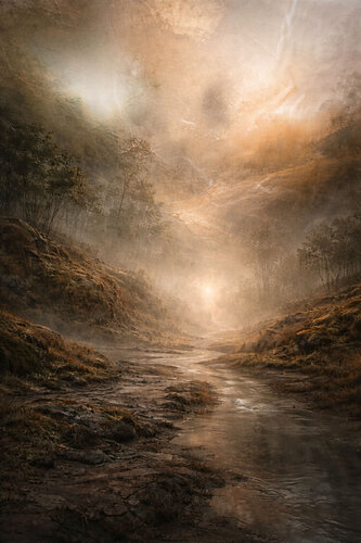 Ur I — Derived Landscape von Denis Leclerc, Druck kaufen auf Singulart