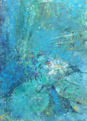 Water lily van Olga Onopko, Schilderij te koop op Singulart