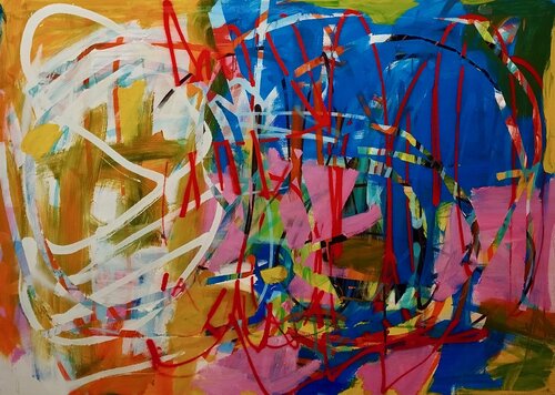 ohne Titel by Rudolf Linder, Painting for Sale on Singulart