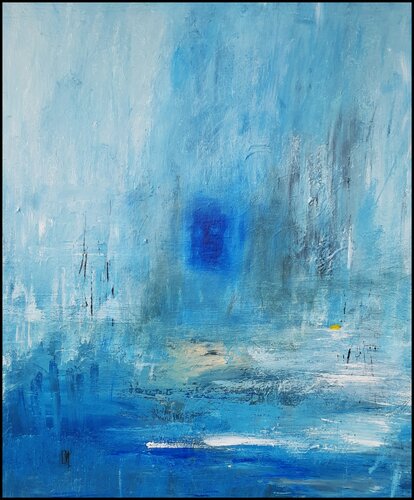 UNE LUMIERE JAILLIT von Danièle MERCIER-LUTZ, Malerei kaufen auf Singulart