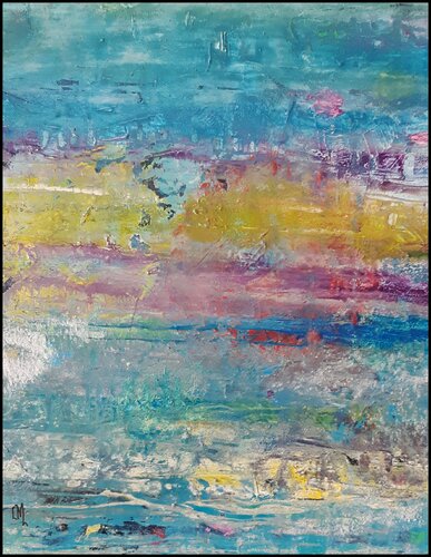 AURORE CHAOTIQUE von Danièle MERCIER-LUTZ, Malerei kaufen auf Singulart