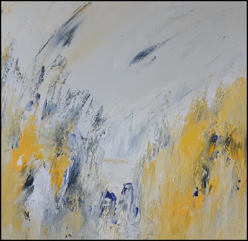 SOUFFLE LUMINEUX di Danièle MERCIER-LUTZ, Pittura in vendita su Singulart
