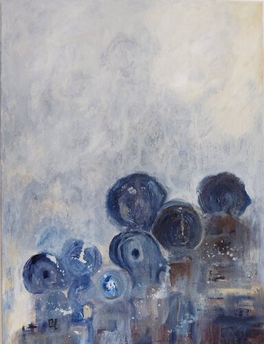 Retrouvailles silencieuses de Danièle MERCIER-LUTZ, Pintura a la venta en Singulart