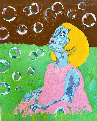 BUBBLES von Arya, Malerei kaufen auf Singulart