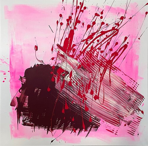 Do the fuck what makes you happy di Nina Kipper, Pittura in vendita su Singulart