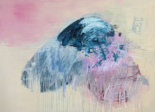 not quite here van Nina Kipper, Schilderij te koop op Singulart