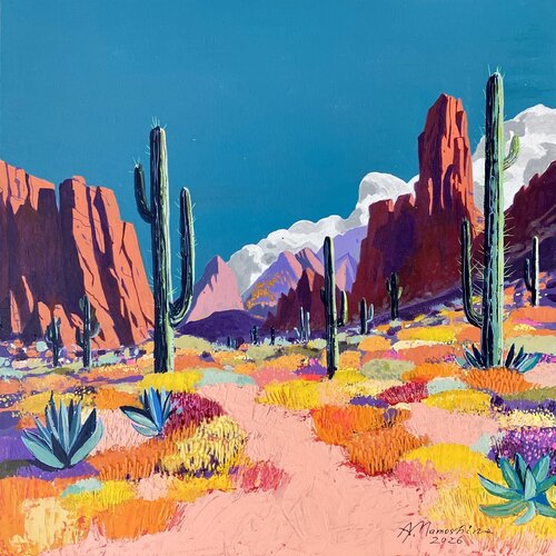 Memory of Warm Winds von Anastasia Mamoshina, Malerei kaufen auf Singulart