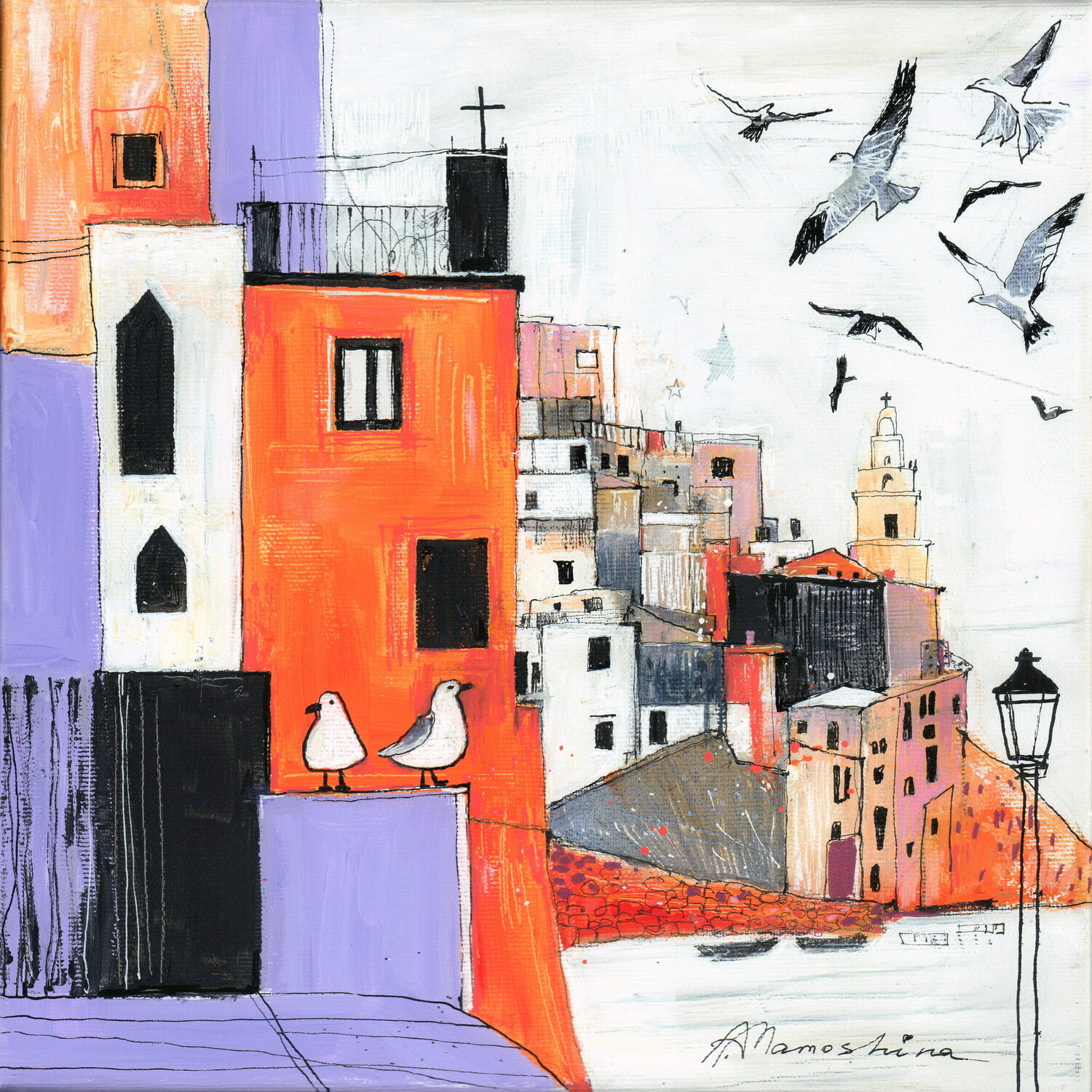 City of Seagulls Anastasia Mamoshina