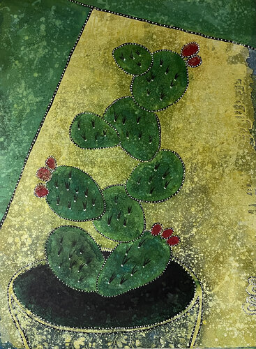 Natural Equilibrium de Claudia Cristina Velasco, Pintura a la venta en Singulart