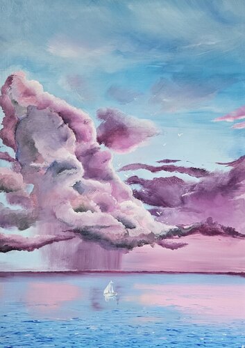 Voyage de l'âme par Alexis TROUDE, Peinture en vente sur Singulart