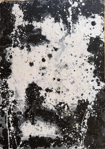 TALKING WITH GOYA3 van JOSE LUIS ANSON, Schilderij te koop op Singulart