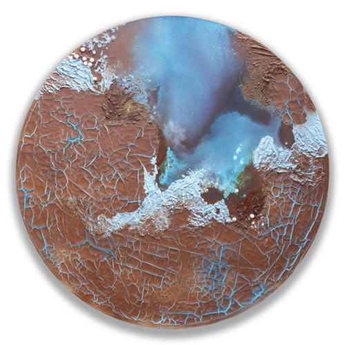 Planet of Rebirth von Svitlana Miku, Malerei kaufen auf Singulart