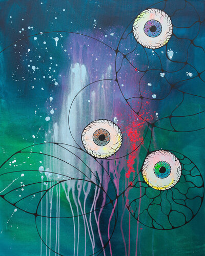 Eye to Eye 4 von Svitlana Miku, Malerei kaufen auf Singulart