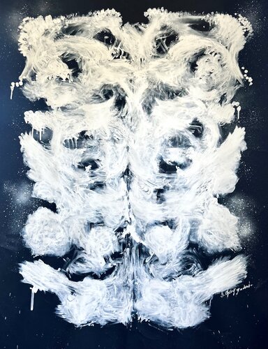 Swirls of Desire von Sarah Chérif Gambin, Malerei kaufen auf Singulart