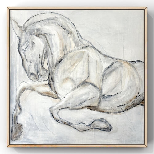Equus di Sarah Chérif Gambin, Pittura in vendita su Singulart