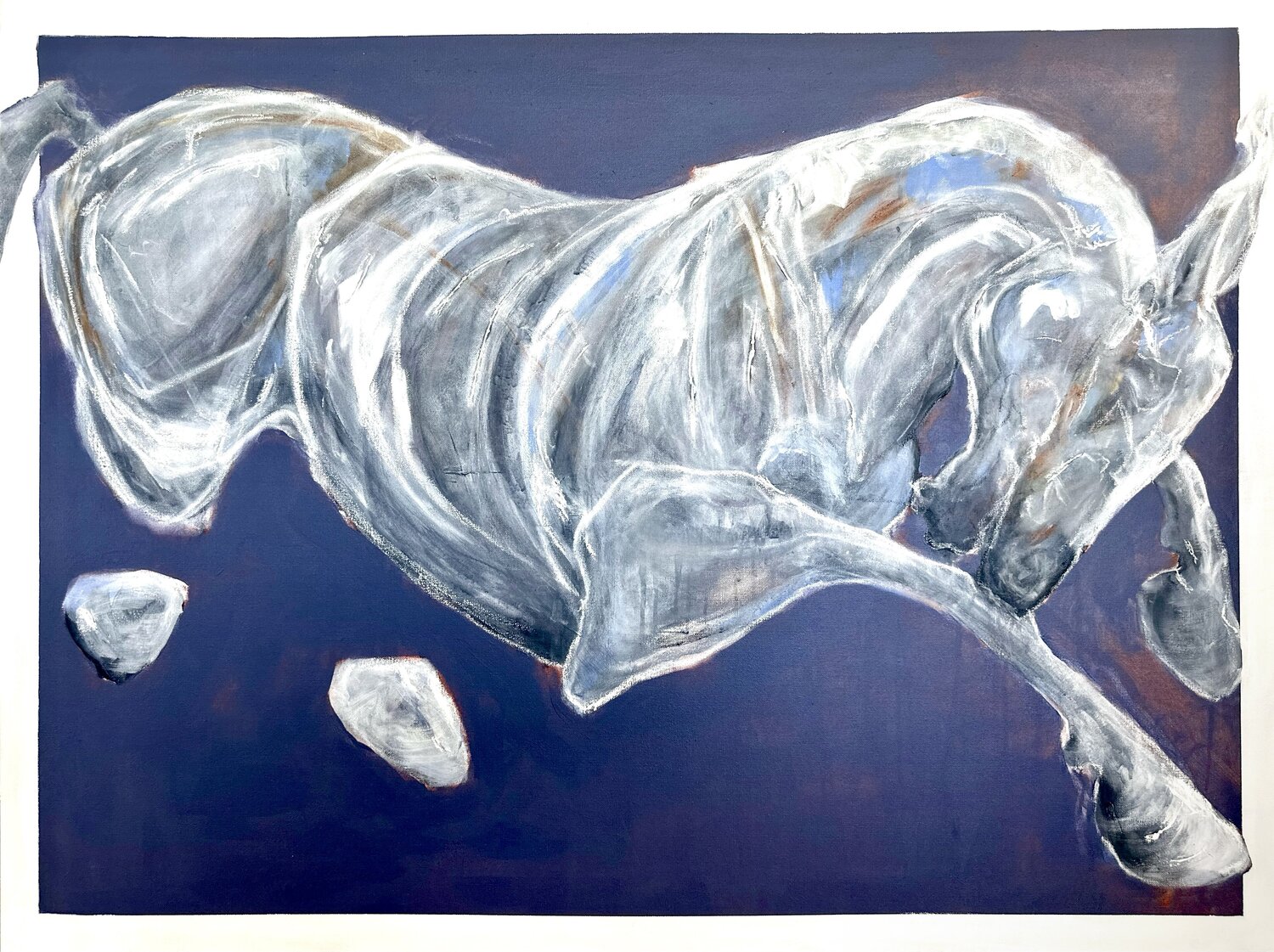 Whispers of the Wind Sarah Chérif Gambin Originalgemälde zu verkaufen
